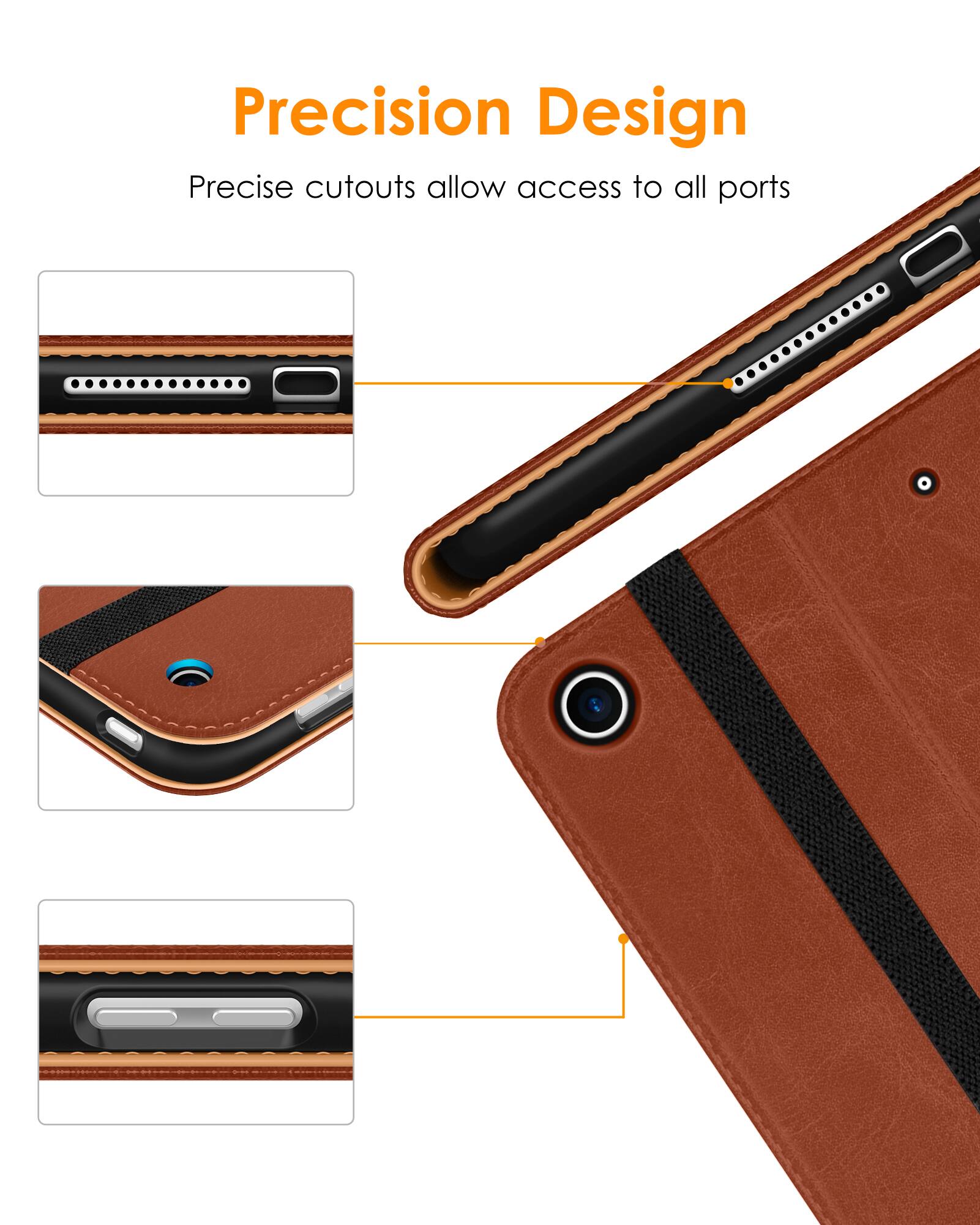 Precision Design  
Precise cutouts allow access to all ports