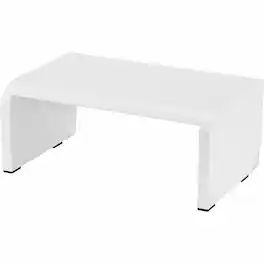 Bostitch - Konnect Adjustable Monitor Stand Up to 30" Screen Support 25 lb Load Capacity - White