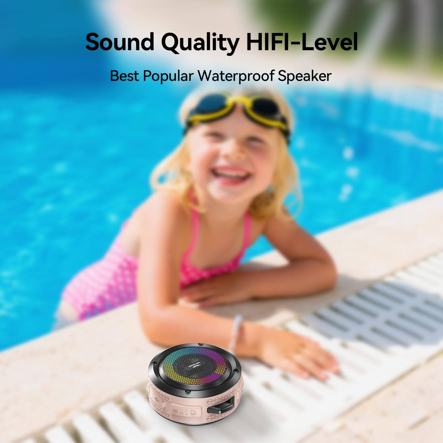 Sound Quality HIFI-Level  
Best Popular Waterproof Speaker