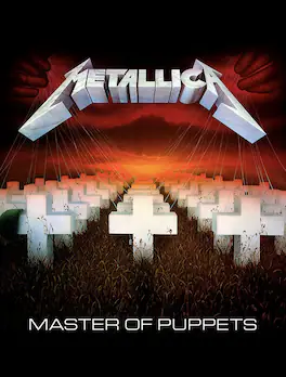 PopMarket - Metallica - Rocksax - Metallica - Sherpa Fleece Blanket - Master of Puppets (60 in x 80 in) - Multicolor