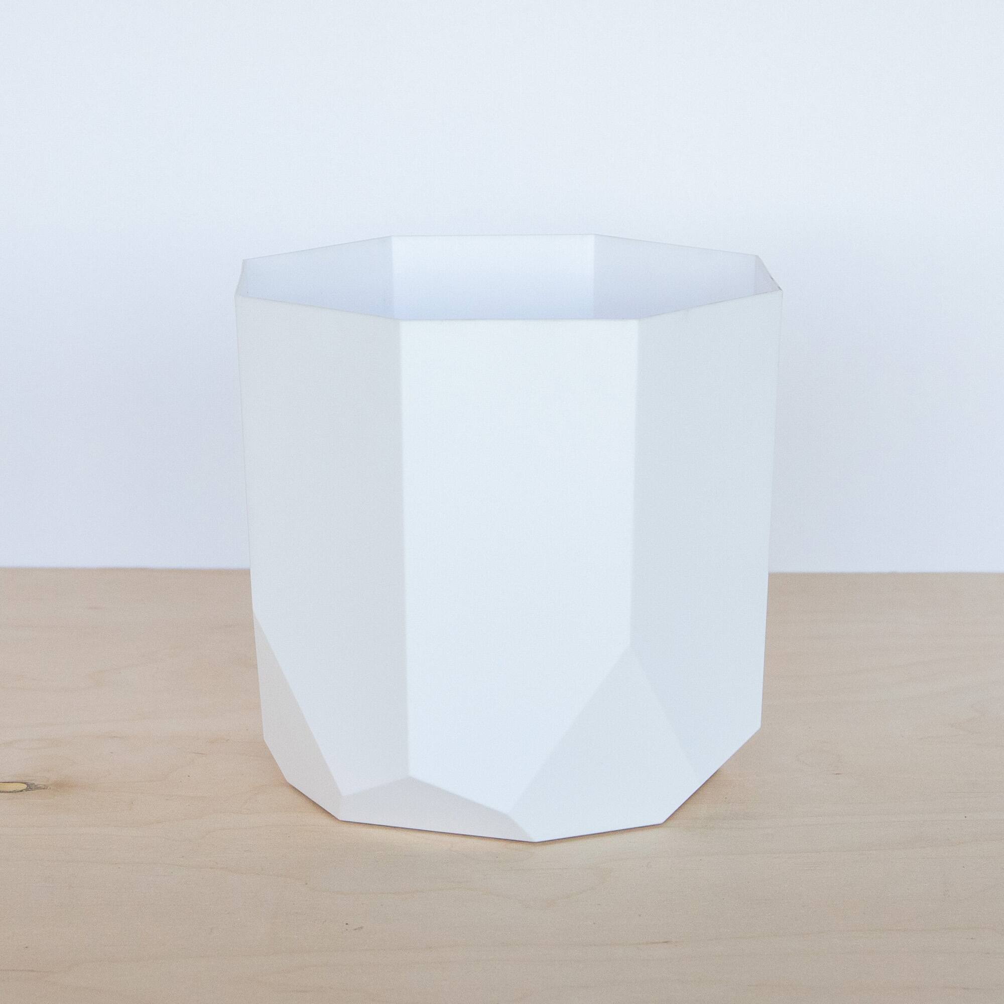 Alt View 5. Bloem - Casper White 8" - Tuxton Pot Planter.