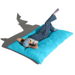 Jaxx - Pillow Saxx 5.5-Foot - Huge Bean Bag Floor Pillow and Lounger - Teal