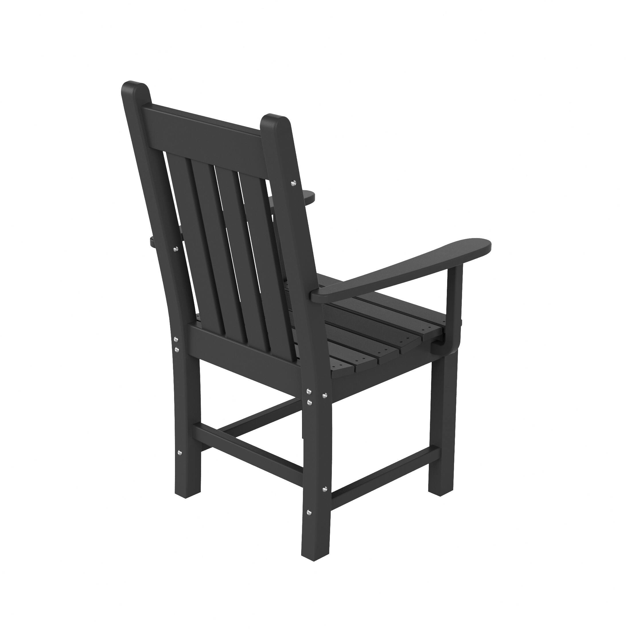 Alt View 2. WestinTrends - WestinTrends Malibu Outdoor Patio Dining Armchair - Gray.