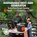 Sustainable Next-Gen Generator: Superb Pass-Through Charging BC Advanced IBC Ultra-Fast Solar Emission Technology 2H I Charging in 2 Hours Free 1st Carbon Footprint Jackery