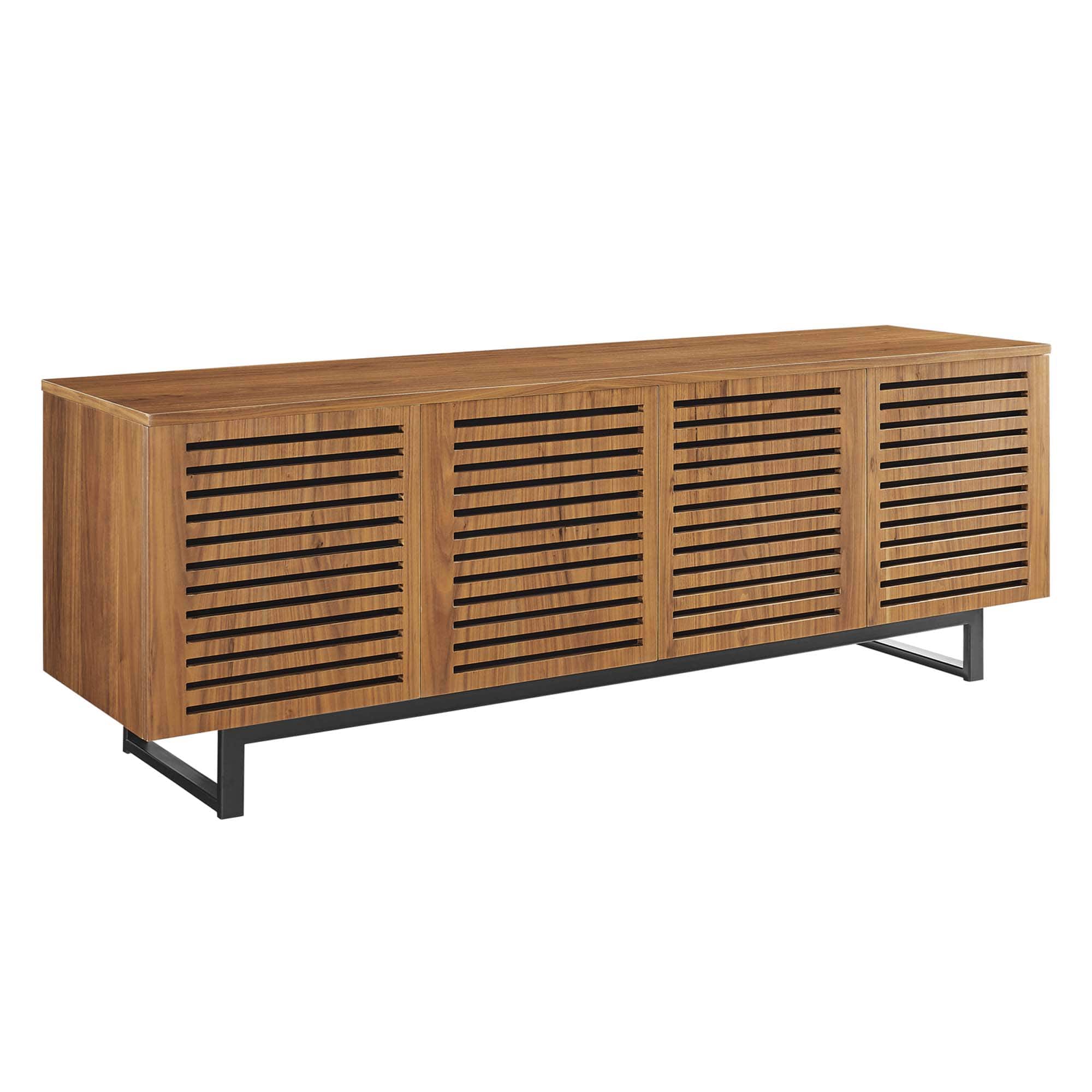 Parker 73" TV Stand by Modway - Walnut