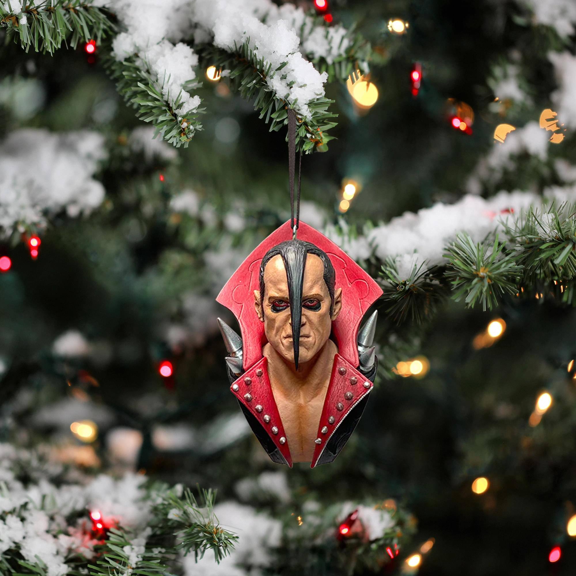 Alt View 1. Trick or Treat Studios - Misfits Holiday Horrors Ornament | Jerry Only - Red.
