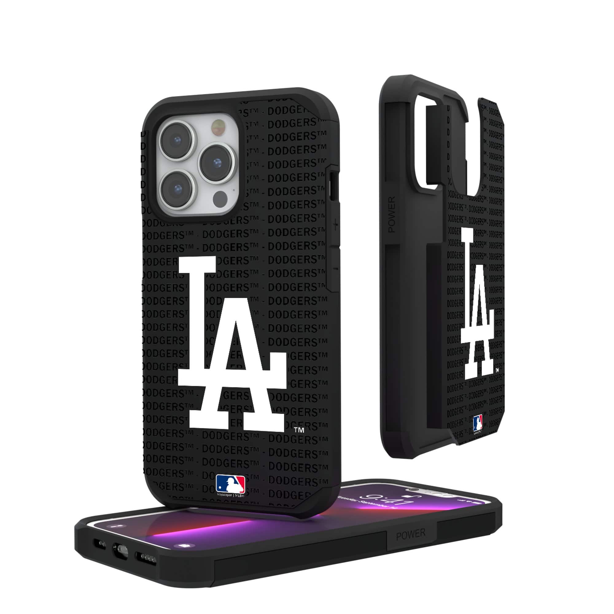 Keyscaper - MLB - Los Angeles Dodgers iPhone Text Backdrop Rugged Case - 12 mini/13 mini - Multicolor price history on PriceWatchPro