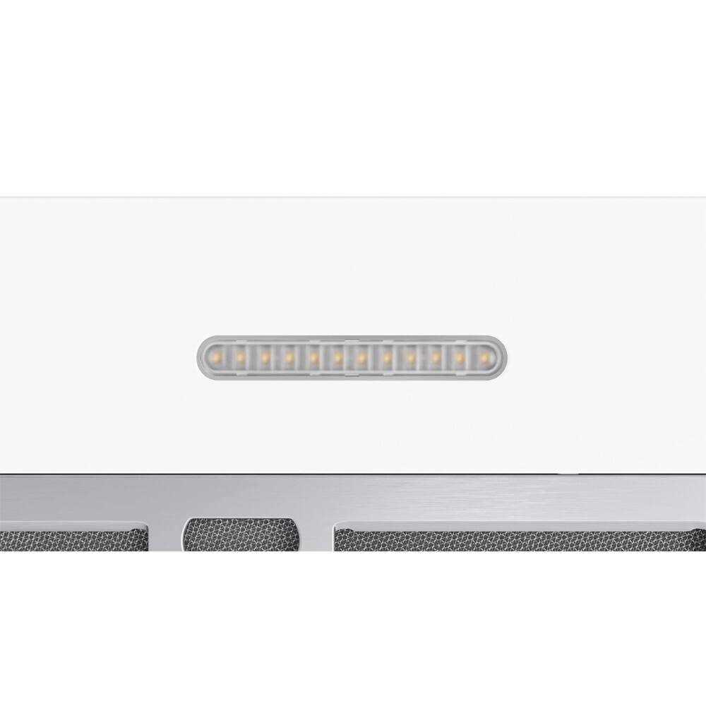 Alt View 7. Broan - Glacier 30-Inch 490 MAX Blower CFM 1.0 Sones White Range Hood - White.