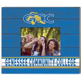 Jardine - SUNY Genesee Community College 11" x 13" Team Spirit Scholastic Picture Frame - Blue