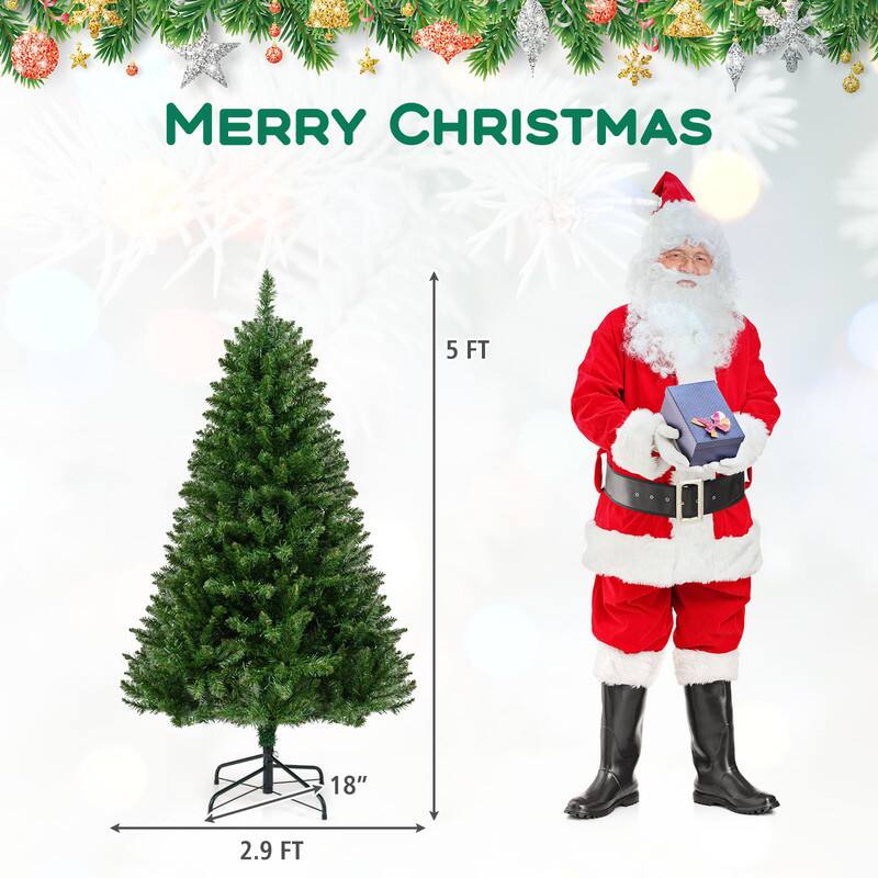 MERRY CHRISTMAS

5 FT

18"

2.9 FT