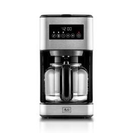 Melitta - Aroma Tocco Plus 12-cup Hot and Iced Drip Coffee Maker with Glass Carafe and Touch Control Display - Black