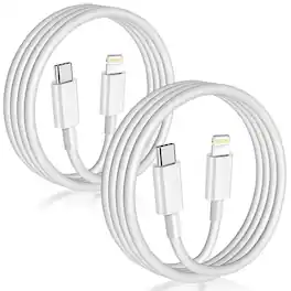 Core Tech - USB-C to Lightning MFi Fast Charging Cable Set for iPhone and iPad - White