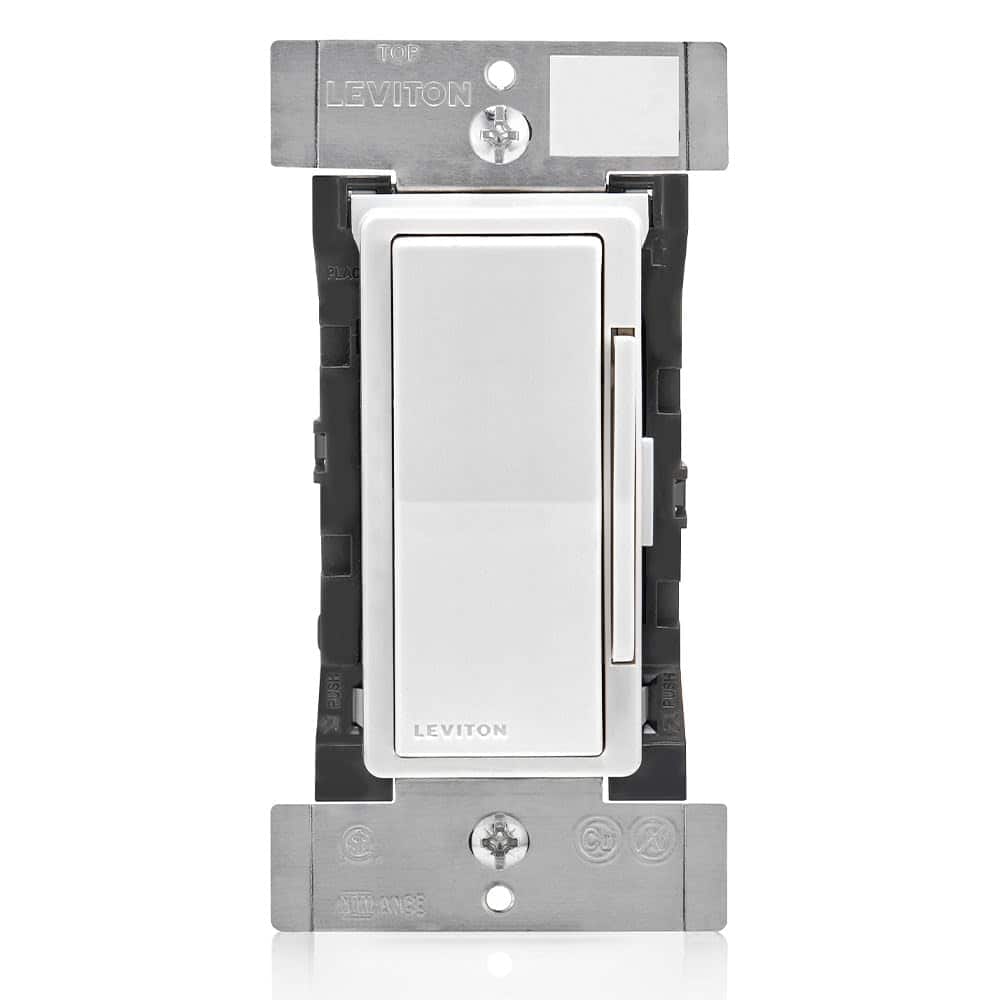 Leviton - Decora Digital Dimmer Switch DDM06-1LZ - White