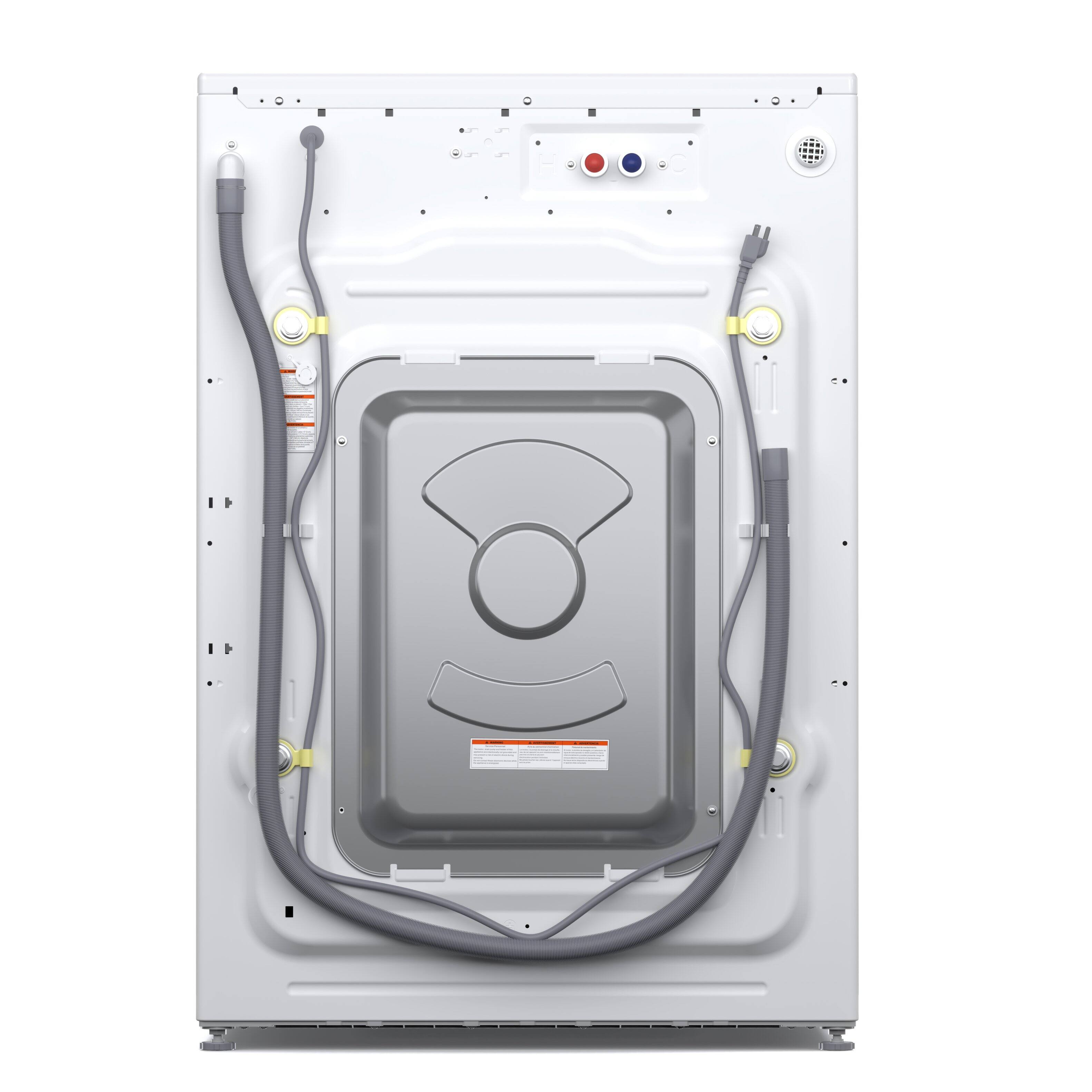 Alt View 5. Koolmore - 4.5 cu. ft. Large Capacity Stackable Front Load Washing Machine in White, FLW-5CWH. - White.