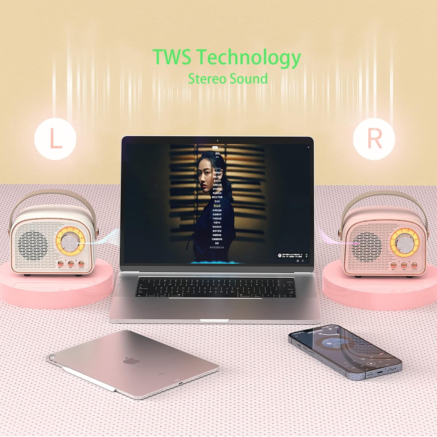 TWS Technology  
Stereo Sound