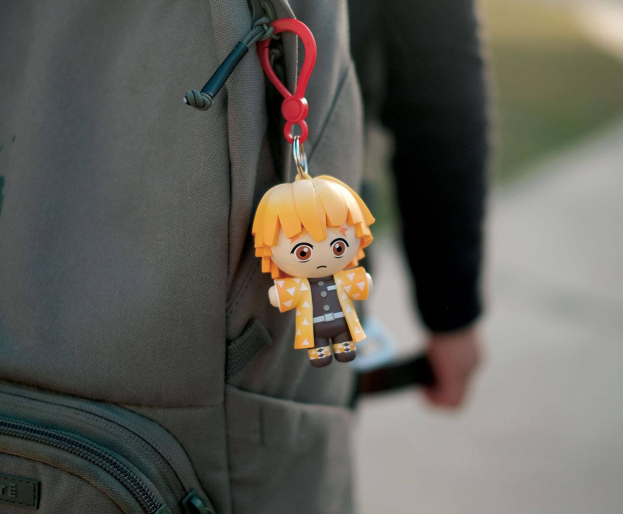Alt View 4. Toynk - Demon Slayer Blind Bag Backpack Figure Hanger | One Random - Green.