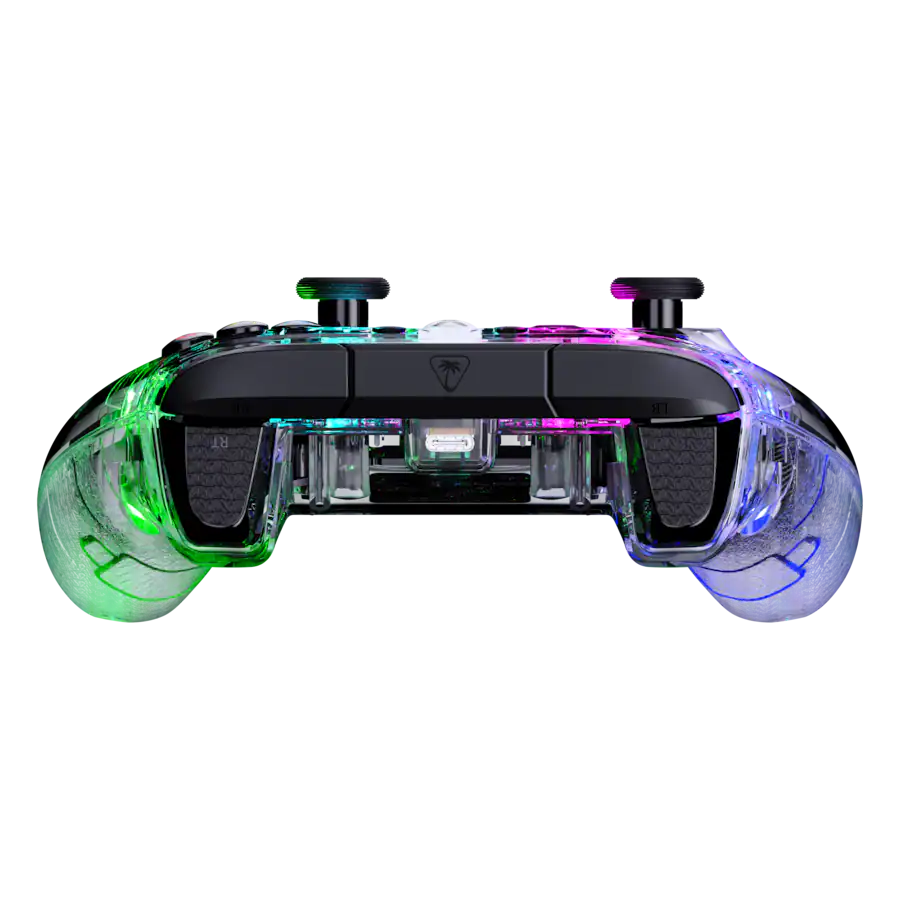 Total Beach Controller Turtle Beach Afterglow™ Wired RGB Gaming Controller Clear - Best Buy