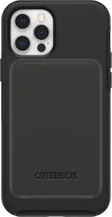 Front. OtterBox - OtterBox Wireless Power Bank for MagSafe, 3k mAh | Color: Black - Black.