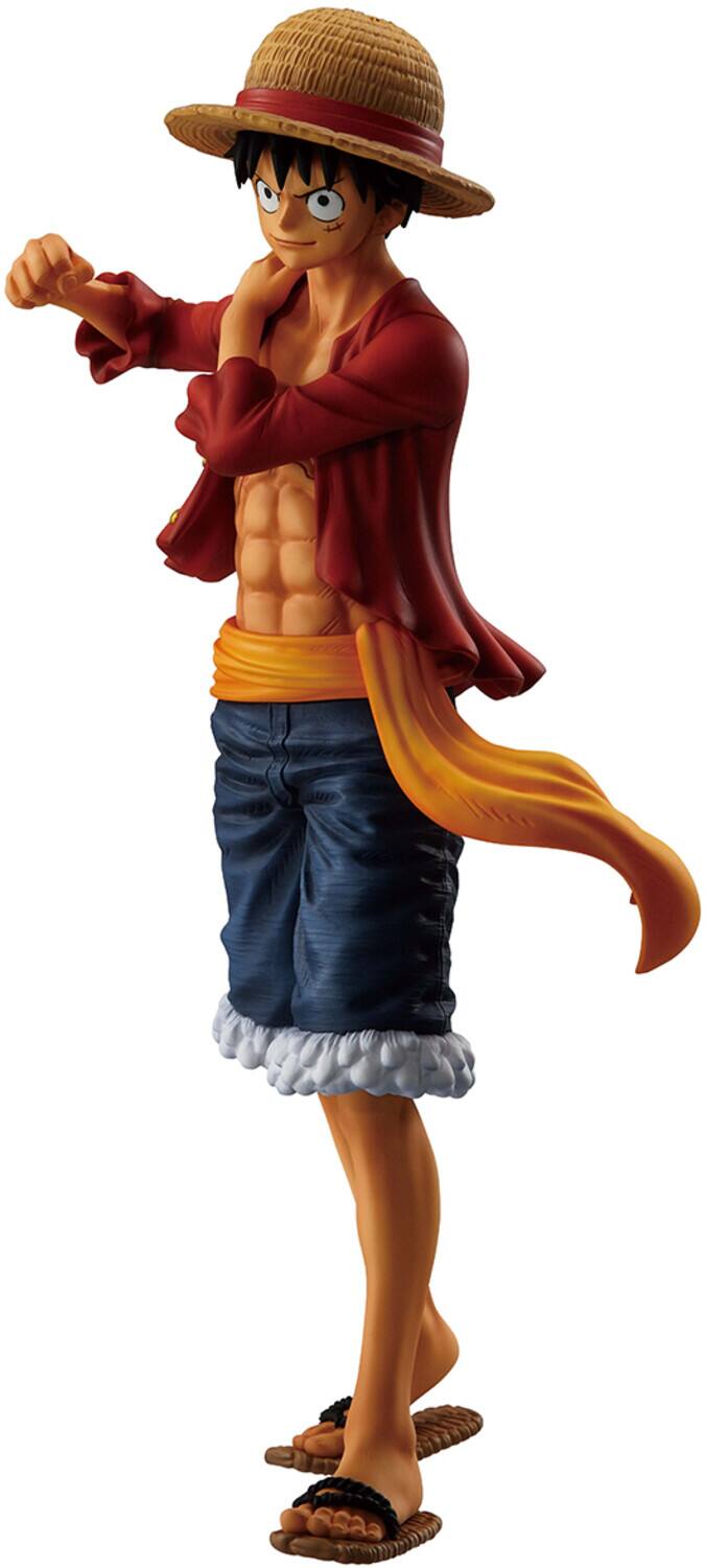 Alt View 1. Bandai - Ichibansho - One Piece - Masterlise - Monkey D. Luffy (Beyond the Trials) Figure   - Collectibles - Multicolor.