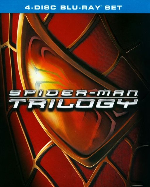 Front Standard. Spider-Man/Spider-Man 2/Spider-Man 3 [4 Discs] [Blu-ray].