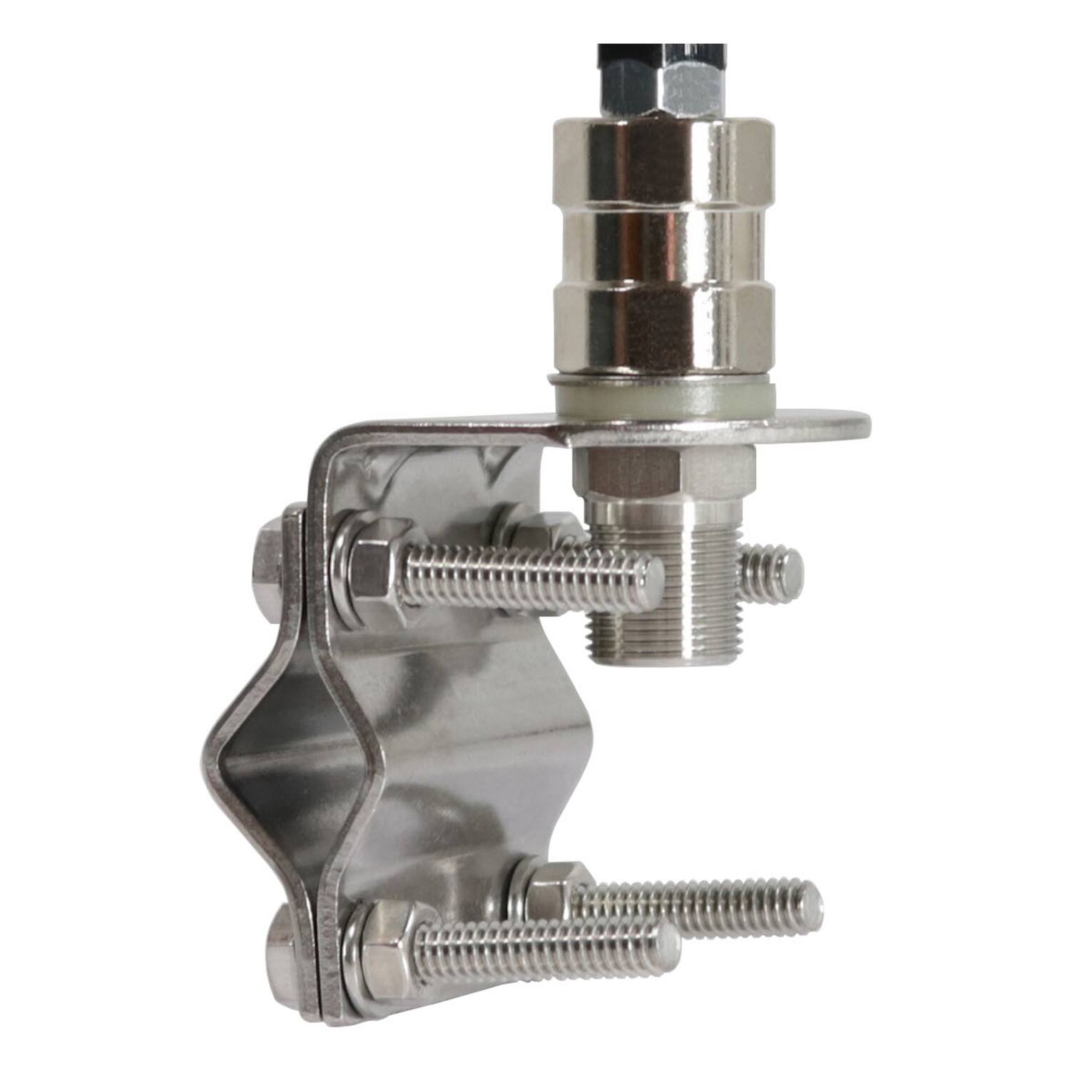 Angle. Browning - Browning Br-fg-md Stainless Steel Cb Mirror Mount With 3-ft. Heavy-duty Fiberglass Cb Antenna, Br-fg-md - Silver.