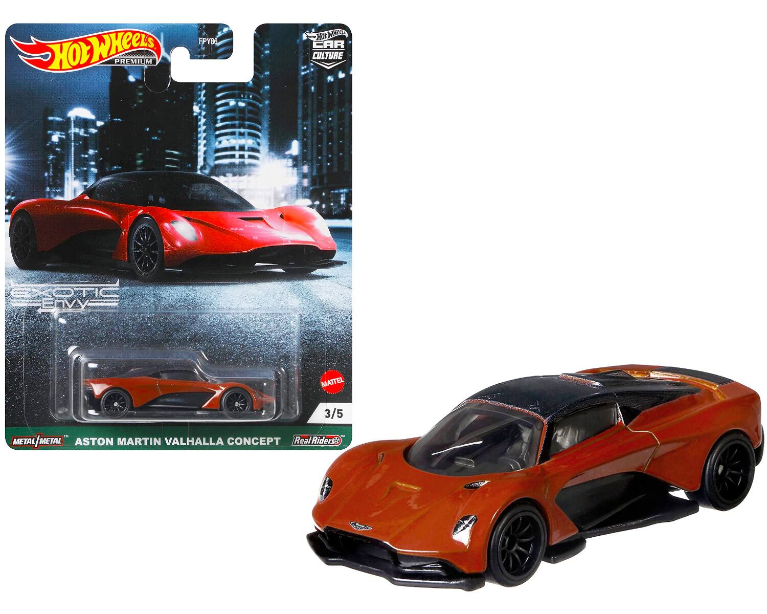 "Aston Martin Valhalla Concept ""Exotic Envy"" Series Diecast Model Car by Hot Wheels" price history on PriceWatchPro