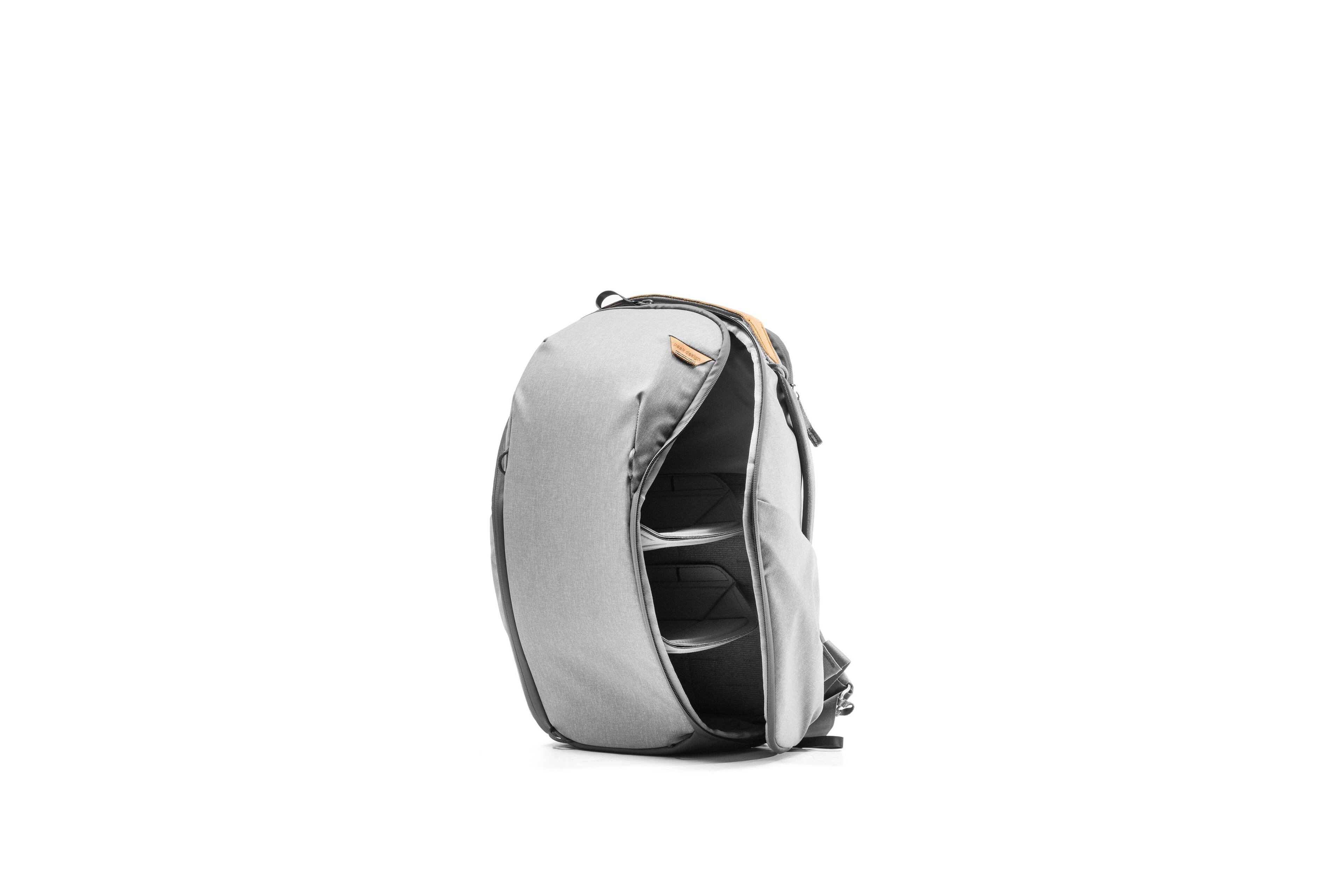 Alt View 13. Peak Design - Everyday Backpack 20L Zip - Ash.