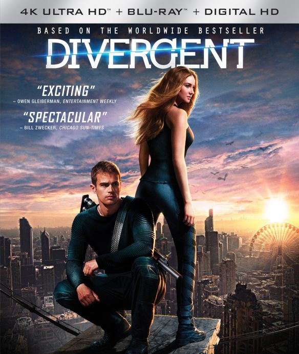  Divergent [4K Ultra HD Blu-ray/Blu-ray] [2014]
