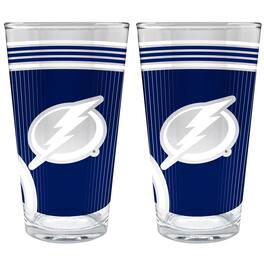 Great American Products - Tampa Bay Lightning Two-Piece 16oz. Pint Glass Set - Multicolor