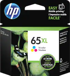 HP - 65XL High-Yield Ink Cartridge - Tri-color - Front_Zoom