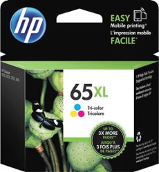 HP - 65XL High-Yield Ink Cartridge - Tri-Color - Front_Zoom
