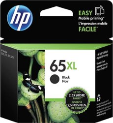 HP - 65XL High-Yield Ink Cartridge - Black - Front_Zoom