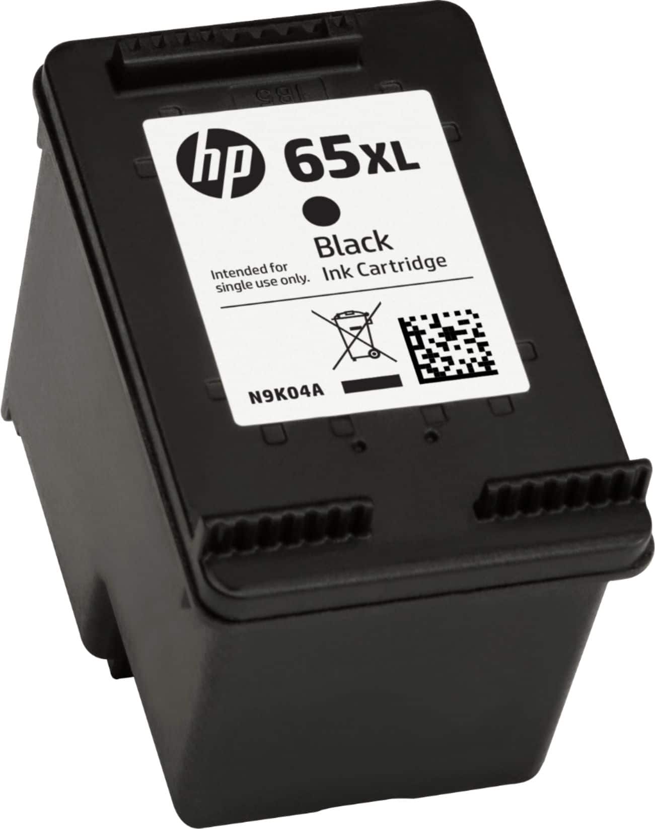 Alt View 1. HP - 65XL High-Yield Ink Cartridge - Black.