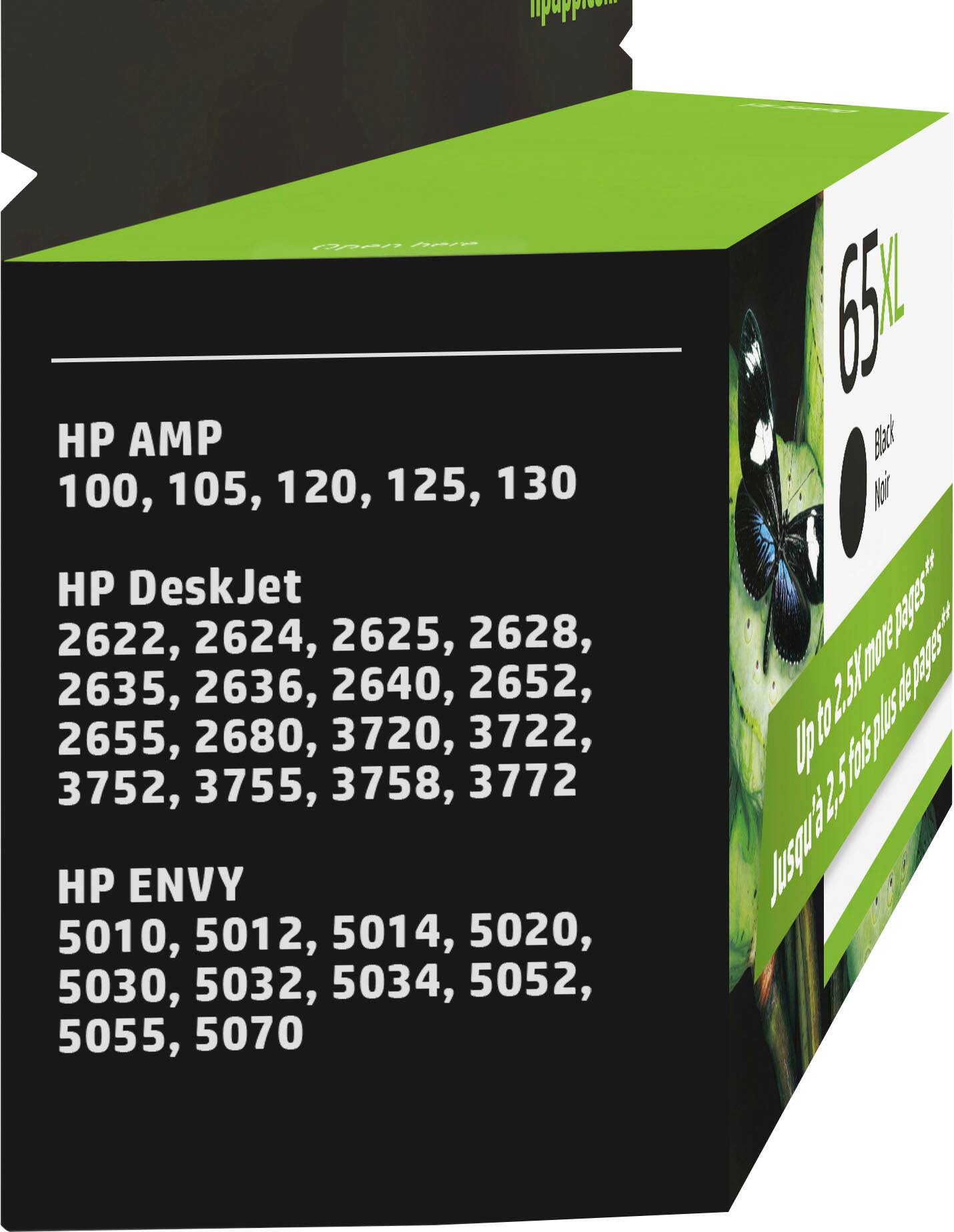 Alt View 12. HP - 65XL High-Yield Ink Cartridge - Black.