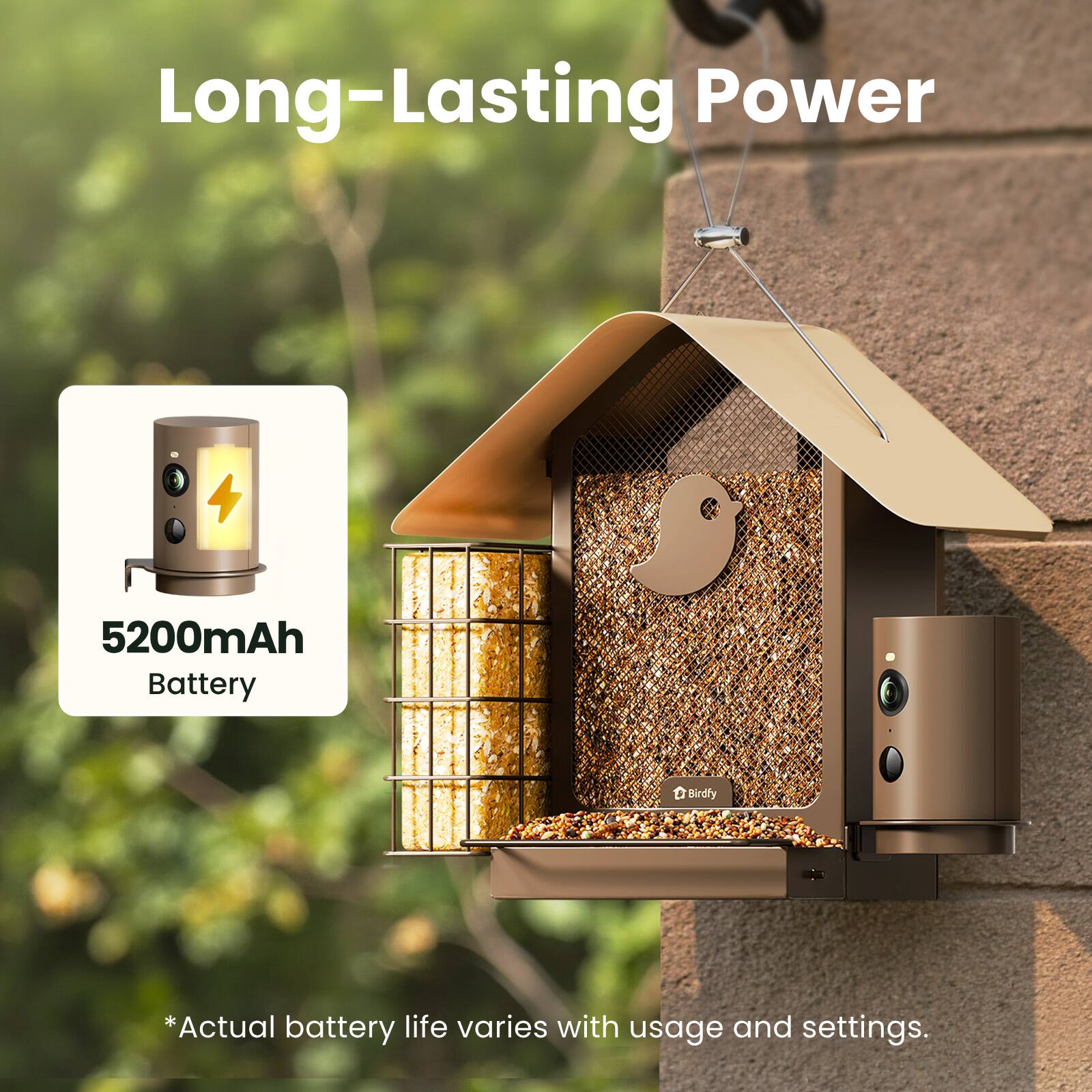 Long-Lasting Power

5200mAh Battery

*Actual battery life varies with usage and settings.