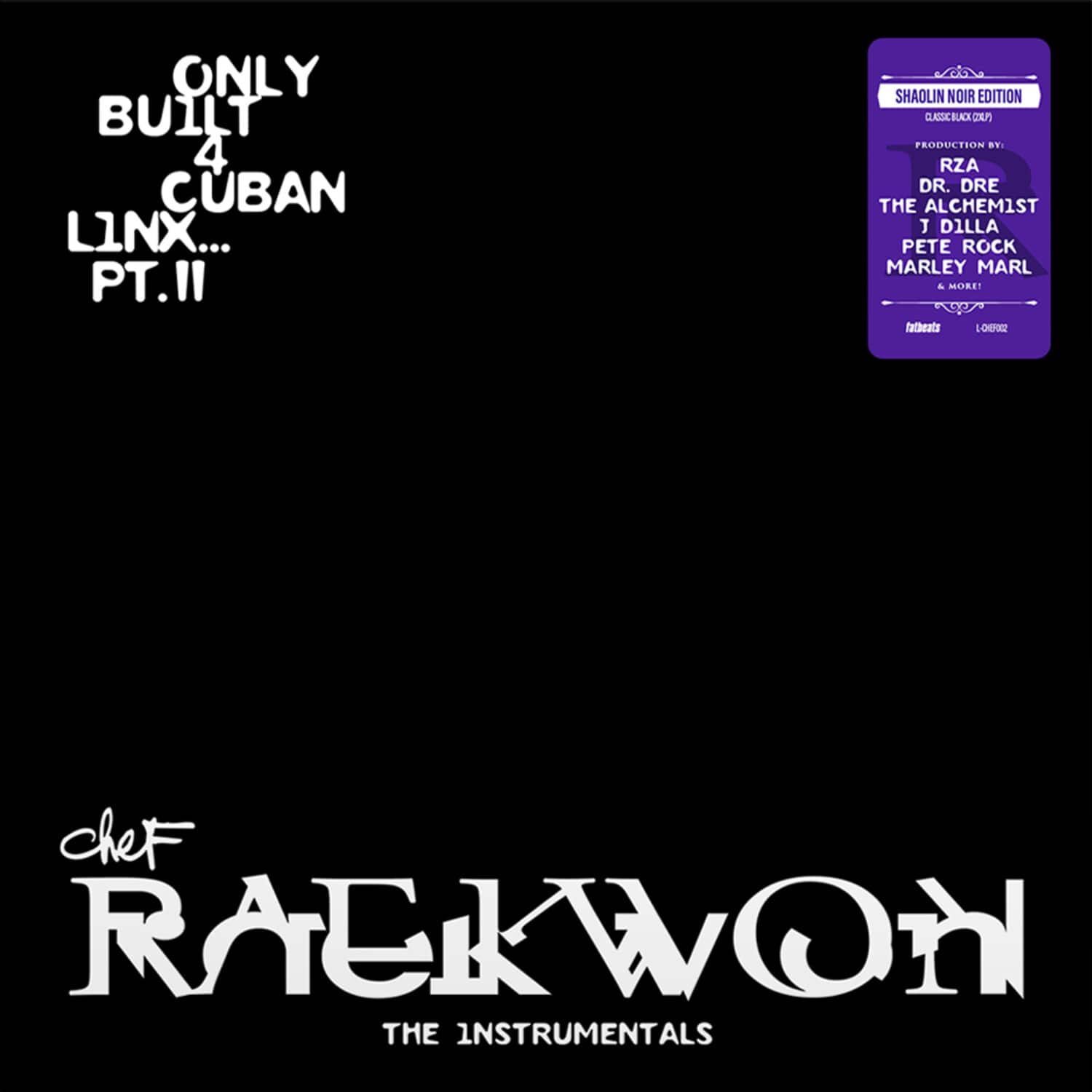 Raekwon - Only Built 4 Cuban Linx... Pt. II - THE INSTRUMENT   - VINYL LP price history on PriceWatchPro