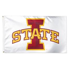 WinCraft - Iowa State Cyclones 3' x 5' Single-Sided Vibrant Deluxe Flag - White