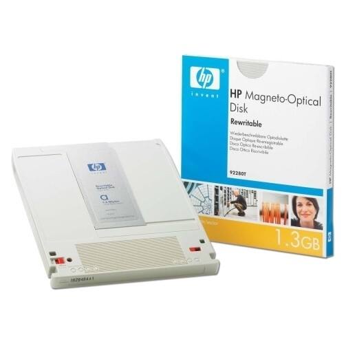 Front Standard. HP - 5.25" Magneto Optical Media.