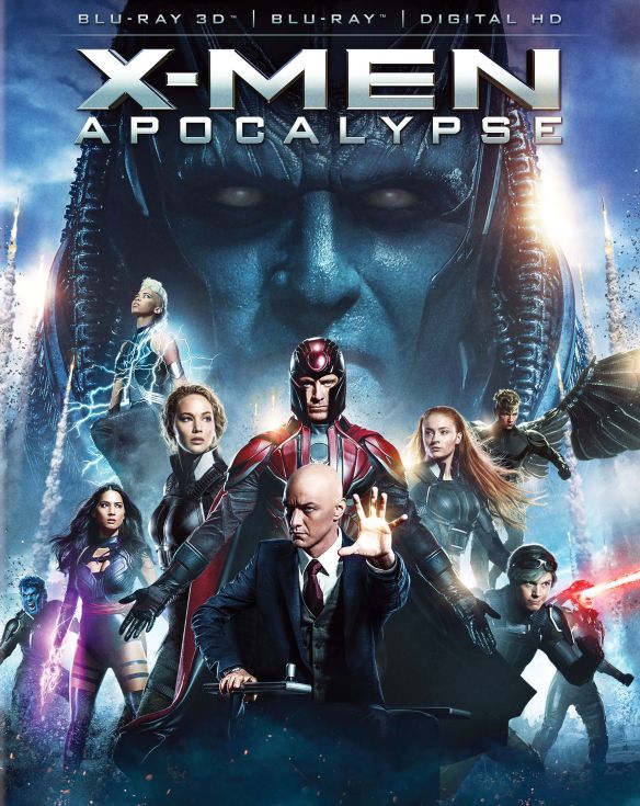  X-Men: Apocalypse [3D] [Blu-ray] [Blu-ray/Blu-ray 3D] [2016]