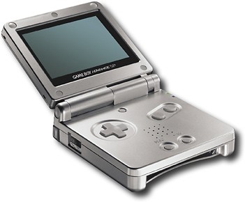 Best Buy: Nintendo Game Boy Advance SP (Platinum) Platinum ABC
