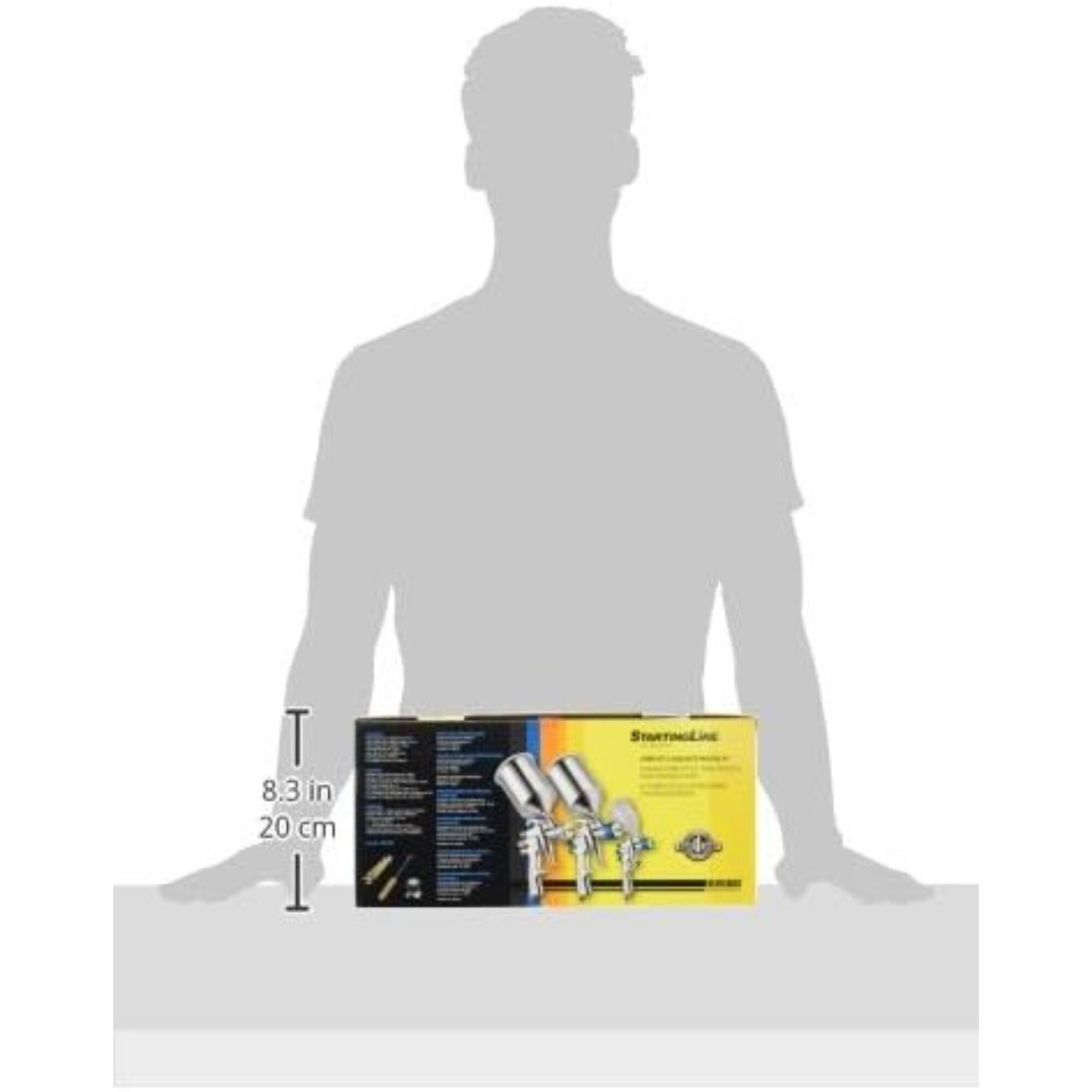 T 8.3 in 20 cm 1 STARTING LINE