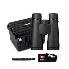 Nikon - Monarch M5 12X50 Binoculars (Black) with Hard Carry Case and Cleaning Kit