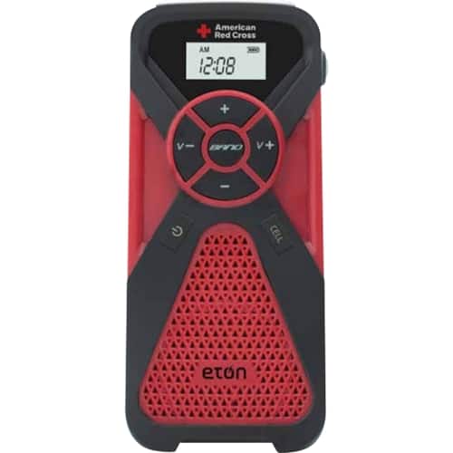 Front. Eton - American Red Cross FR1 Portable Charger - Red.