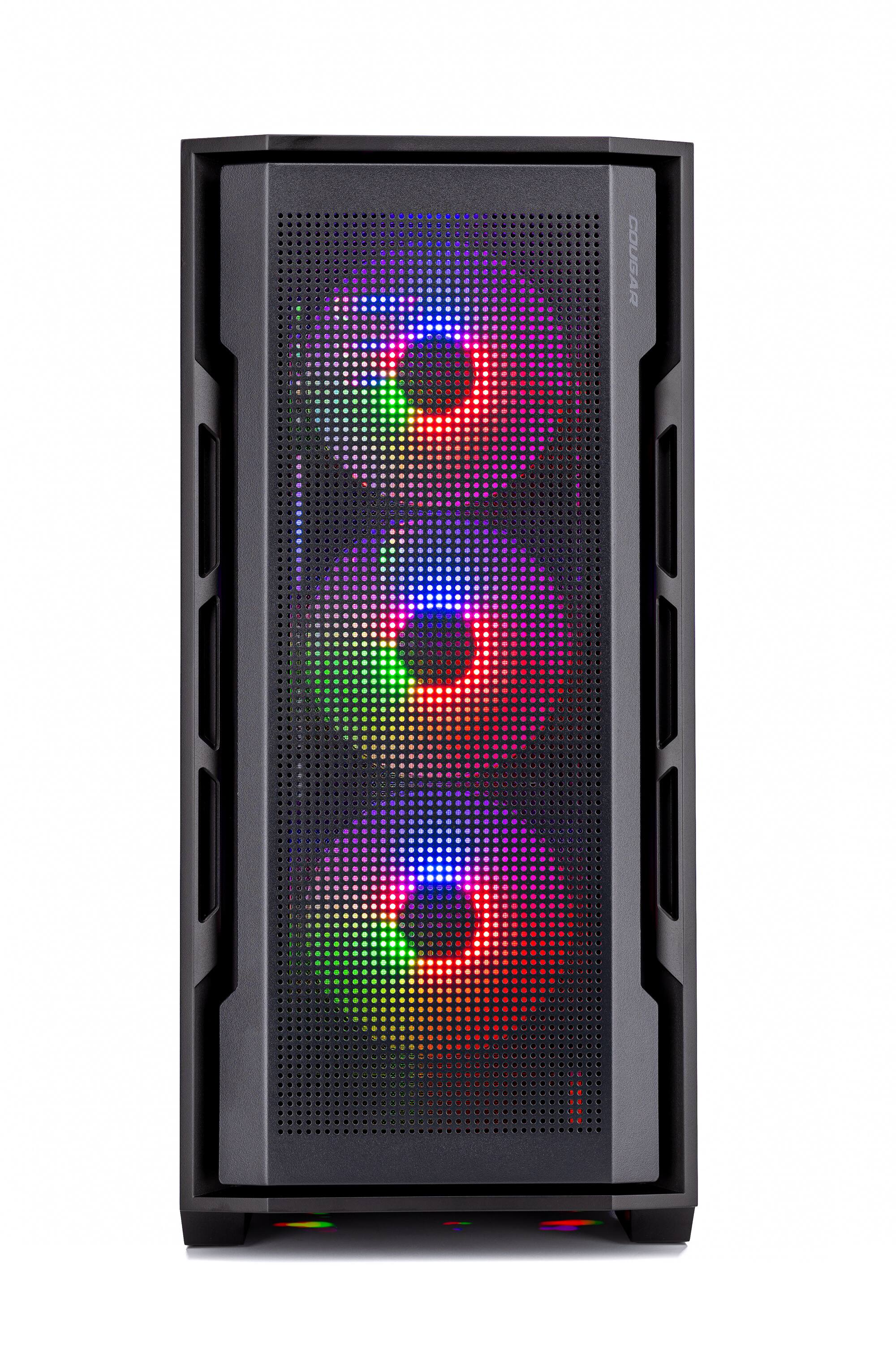 Left. Skytech Gaming - Skytech RAMPAGE2 - AMD Ryzen 7 7700X, 5070 Ti, 32GB 6000 MHz DDR5 RAM, 850W GOLD A3 PSU - Black.