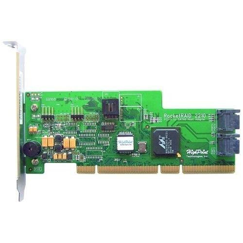 Front Standard. HighPoint - RocketRAID 2210 4 Channel SATA II Controller.