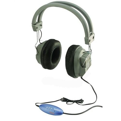 Front Standard. Hamilton Electronics - Headphone - Gray.
