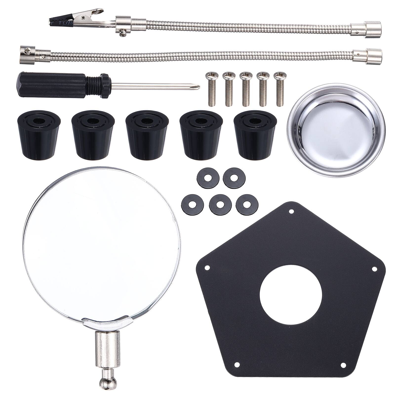 Alt View 3. Unique Bargains - PCB Circuit Board Holder, 7"x7"x10" Multifunctional PCB Fixing Holder Repair Fixture Clamping Tool.