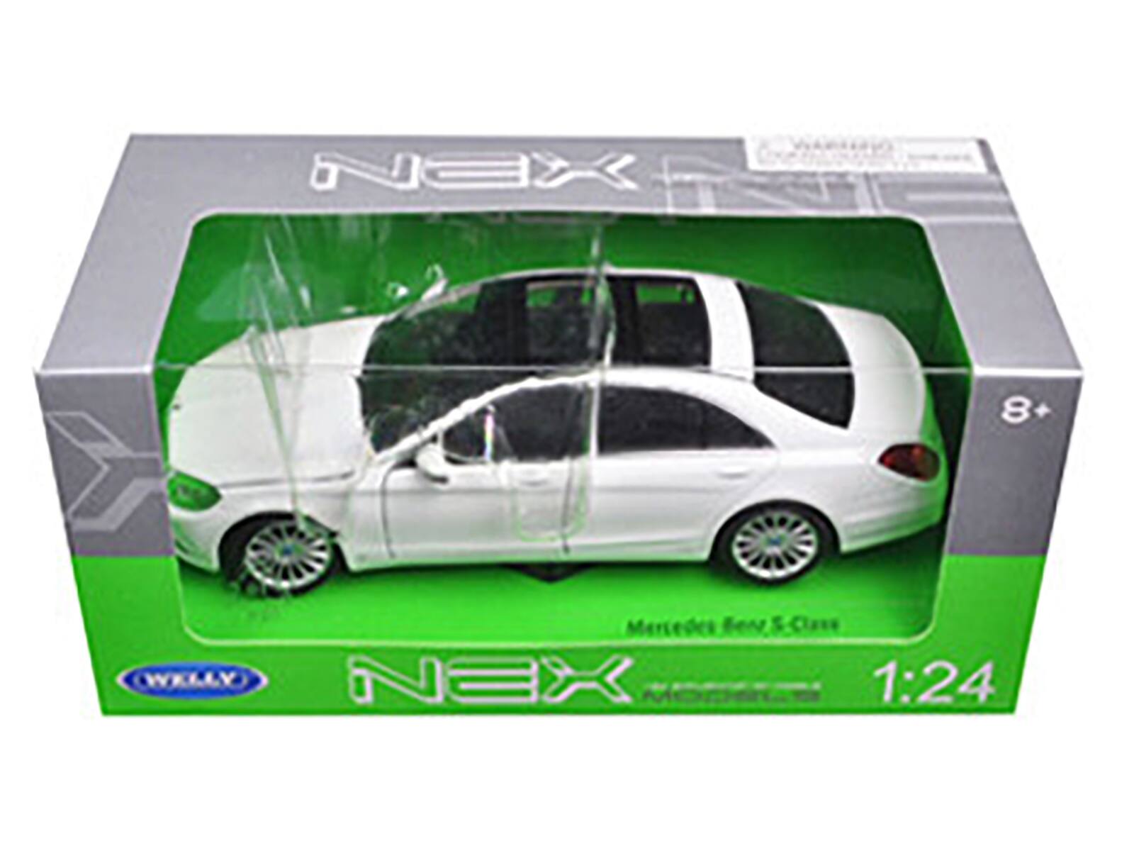 NEX 8+  
Welly  
Mercedes-Benz S-Class  
1:24