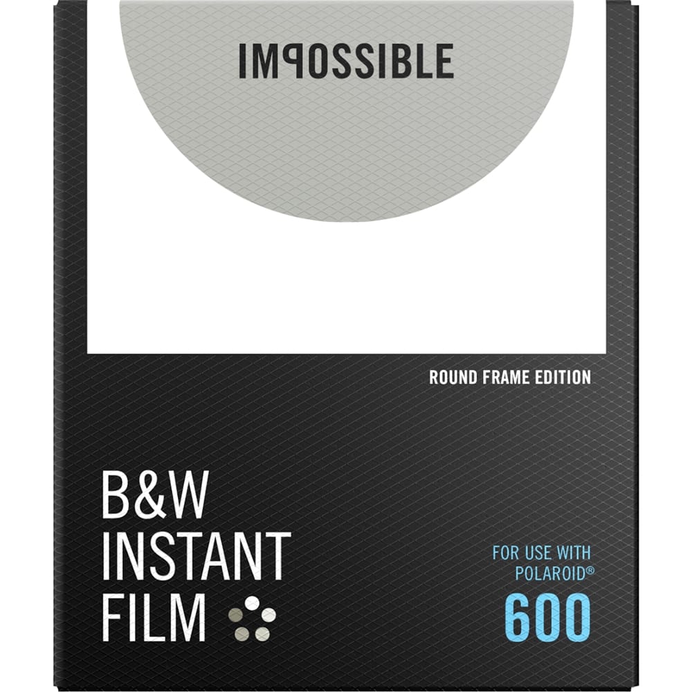 Best Buy: Impossible B&W Film For 600 Round Frame 4525