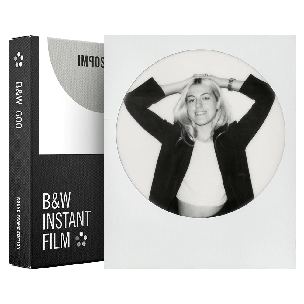 Best Buy: Impossible B&W Film For 600 Round Frame 4525